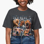 Custom Pet Portrait T Shirt Vintage 90's Style, thumbnail 3 of 7