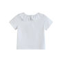 Isabelle White Collar Frill Top, thumbnail 3 of 12