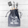 Personalised Dad's BBQ Tool Kit, thumbnail 2 of 9