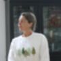 Embroidered Mystical Woodland Tree Sweater, thumbnail 4 of 5