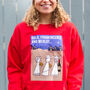 Three Wise Men Funny Wine Christmas Jumper, thumbnail 1 of 8