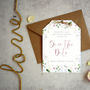 'Confetti' Save The Date, thumbnail 1 of 3