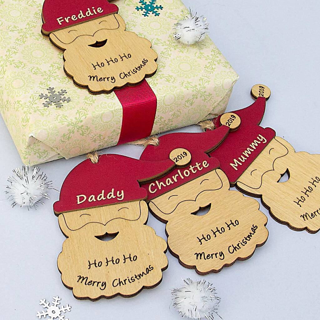 From father christmas labels