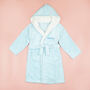 Personalised Mint Dressing Gown, thumbnail 2 of 4