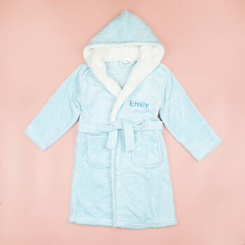 Personalised Mint Dressing Gown, 2 of 4