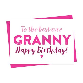 Birthday Card For Granny, 2 of 2