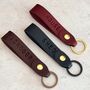 Personalised Leather Loop Keyring, thumbnail 6 of 9