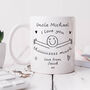 Personalised Uncle Mug 'Love You This Much', thumbnail 2 of 4