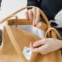 Corduroy Shopping And Working Tote Bag, thumbnail 9 of 11