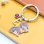 Personalised Sausage Dog, Dachshund Keyring, thumbnail 4 of 10