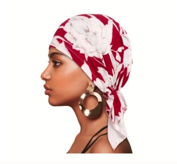 Chemo Headwear Pre Tied Headscarf Soft Florals, 3 of 8