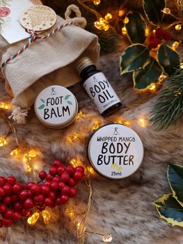 Christmas Sack With Mini Skincare Treats, 4 of 8