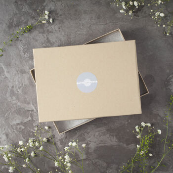 Personalised Infinity Letterbox Lucky Wedding Horseshoe, 7 of 7