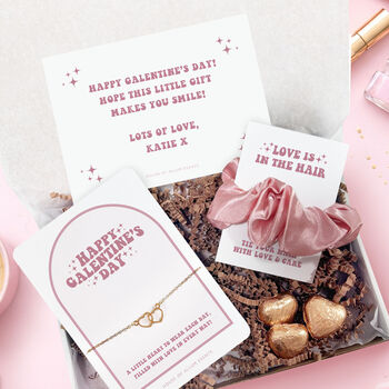 Galentines Day Cute Accessories Valentines Gift Box For Her Stars, 4 of 8