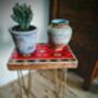 Kilim Pattern Ethnic Style Side Table, thumbnail 3 of 6
