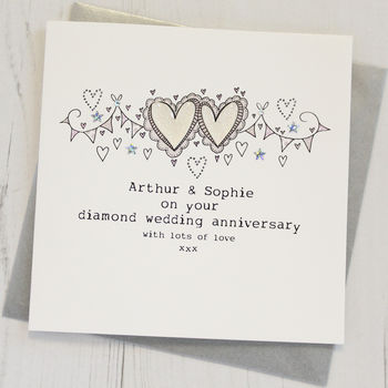 Special Anniversary Personalised Card, 7 of 7