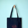 Lobster Tote Bag Embroidery Kit, thumbnail 4 of 5