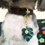 Puppies And Piña Coladas Personalised Dog Collar Charm, thumbnail 3 of 4