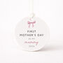 First Mother's Day Ceramic Gift Tag – Custom Keepsake Gift Mothers Day Gift Idea, thumbnail 5 of 5