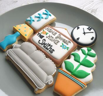 Personalised New Home Letterbox Cookie Gift, 3 of 4