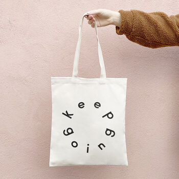 'Keep Going' Tote Bag, 2 of 5