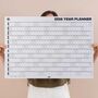 2026 Wall Planner | Black And White | Landscape, thumbnail 1 of 3