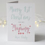 Personalised First Christmas As My Mummy Card, thumbnail 5 of 5