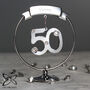Personalised 50th Birthday Crystocraft Ornament, thumbnail 1 of 3