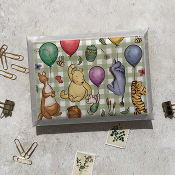 Winnie And Friends Set Of Six Note Cards And Envelopes, 8 of 10