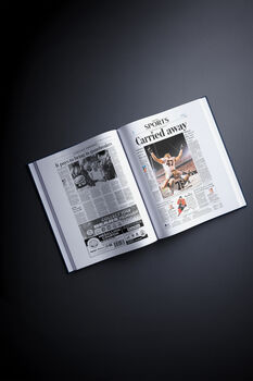 Illinois Fighting Illini College Football Personalised Newspaper History Book, 5 of 9