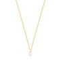 Freshwater Pearl And 18ct Gold Vermeil Necklace, thumbnail 2 of 5