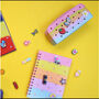 Croc Style Pencil Case, Notebook, Pen, Boy/ Girl Charms, thumbnail 1 of 3