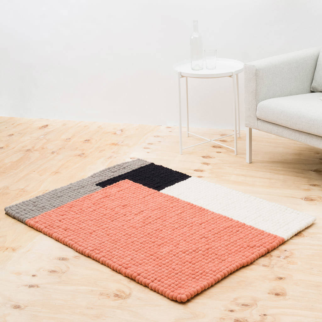 Geometric Rectangular Rug By Grattify