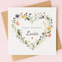 Personalised Wildflower Birthday Card – Any Age, thumbnail 6 of 6