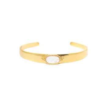 Bangle In Gold Plated And Pearl, 2 of 2