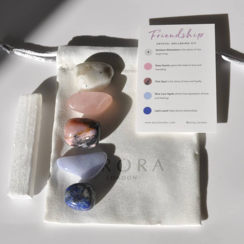 Friendship Crystal Wellbeing Kit, 1 of 3
