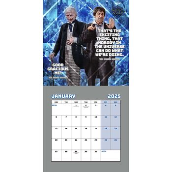 Official Dr Who 2025 Personalised Calendar, 2 of 4