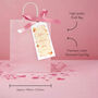 Last Spritz As A Miss Hen Party Ribbon Tag With Gift Bag, thumbnail 3 of 12