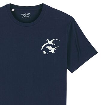 Birdie, Eagle And Albatross Golf Side Motif T Shirt, 3 of 3