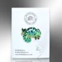 Chameleon Green Lizard Enamel Pin, thumbnail 4 of 8