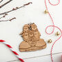 Penguin Family Personalised Christmas Tree Decoration, thumbnail 4 of 6