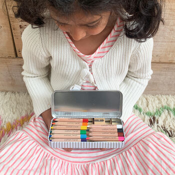 Bright Watercolour Pencils Tin, 2 of 12