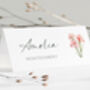 Flower Themed Wedding Place Cards, thumbnail 2 of 8