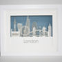Paper Cut London Skyline Picture, thumbnail 6 of 8