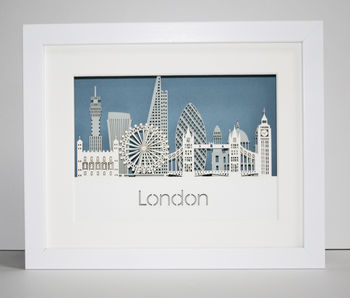 Paper Cut London Skyline Picture, 6 of 8