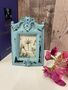 Small Blue Distressed Photo Frame 3x2 Inch, thumbnail 1 of 8