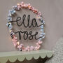 Personalised Name Light On Two Lines, thumbnail 1 of 10