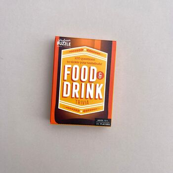 100 Food And Drink Trivia Questions, 2 of 2