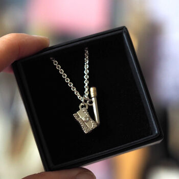 Pencil And Sharpener Necklace, 11 of 11