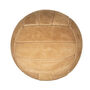 Hand Sewn Suede Leather Football Ball Size Five, thumbnail 1 of 8